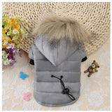 Warm Furr Hooded Pet Winter Coat