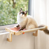 Eye-catching 3-in-1 Cat Window Perch, Bed and Hammock