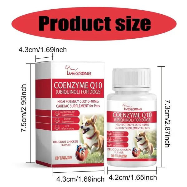 Coenzyme Nutritional Support for Aging Dogs