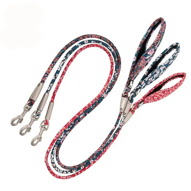 Colorful Cotton Rope Dog Leash
