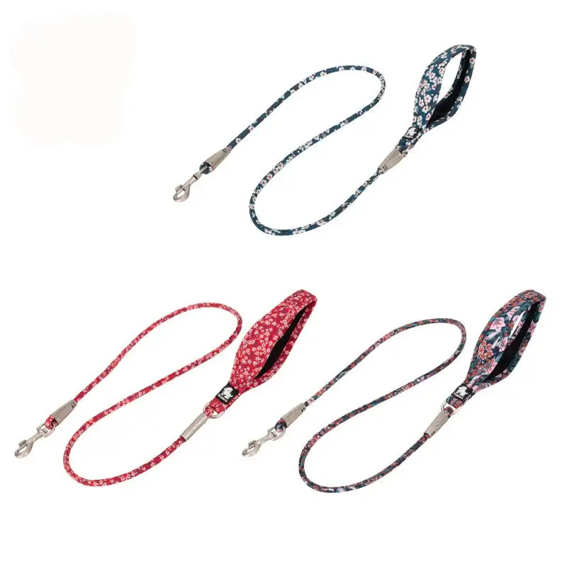 Colorful Cotton Rope Dog Leash