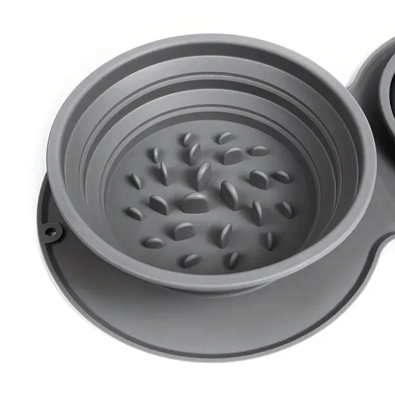 Foldable Pet Water and Food Bowl
