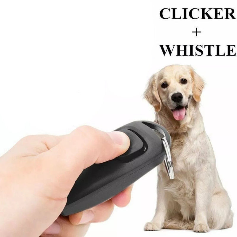 2-in-1 Pet Training Clicker