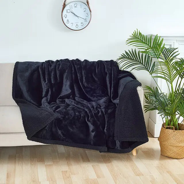 Exclusive Waterproof Pet Blanket | Black