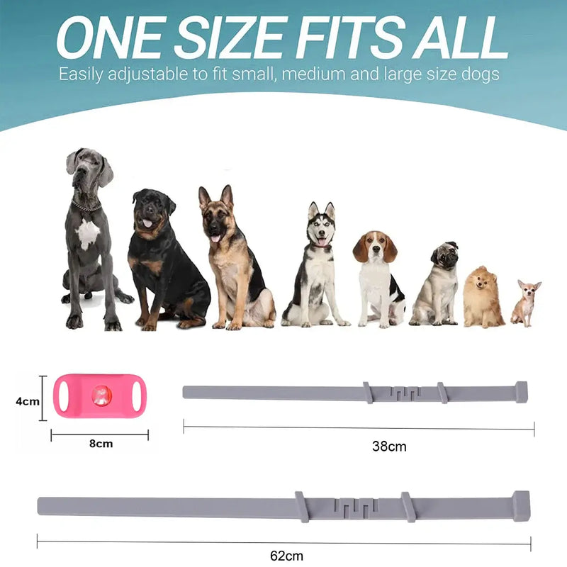 Natural Flea and Tick Free Pendant sizes