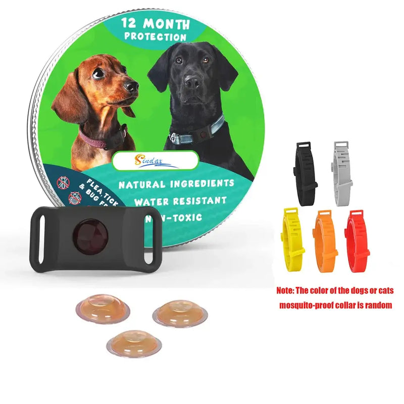 Natural Flea and Tick Free Pendant | Black