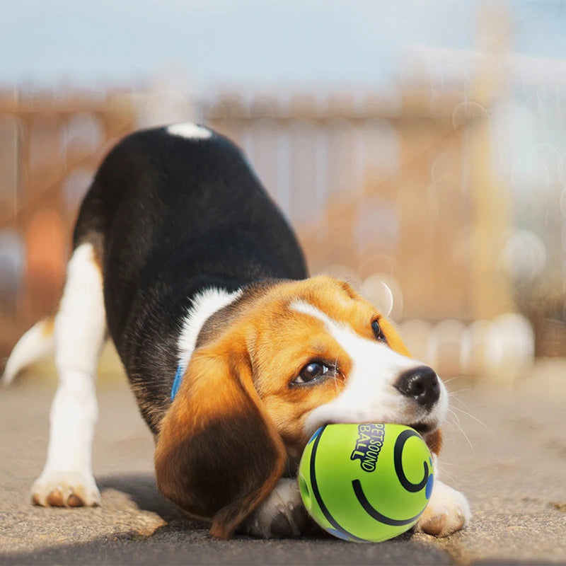 Interactive Wobble Wag Giggle Glow Ball Dog