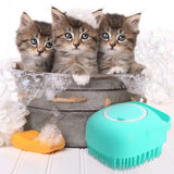 Easy To Use Pet Shampoo Dispenser Brush