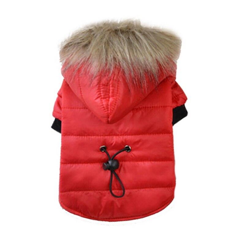 Warm Furr Hooded Pet Winter Coat