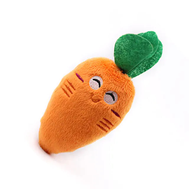 Soft Carrot Pet Toy