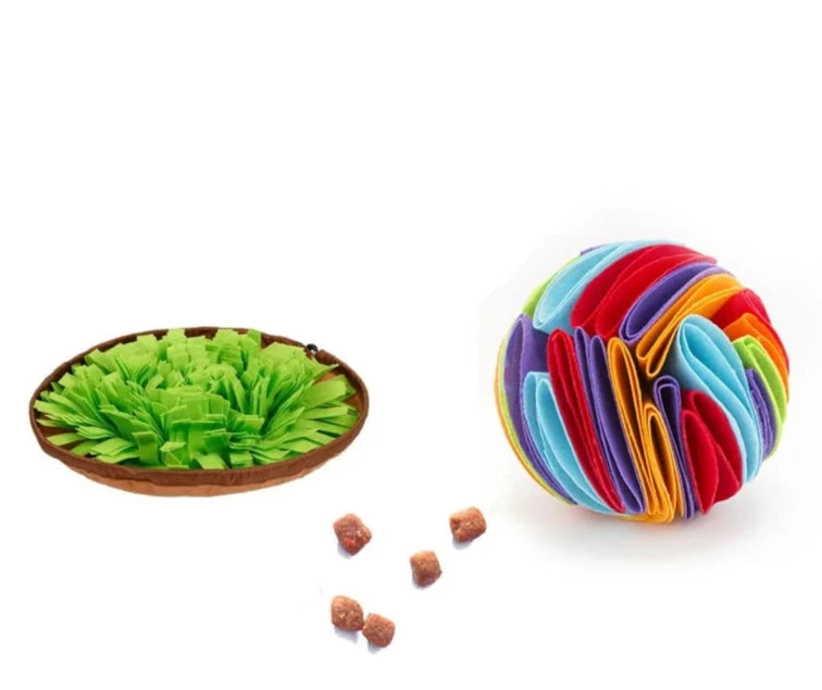 Pet Snuffle Ball Toy