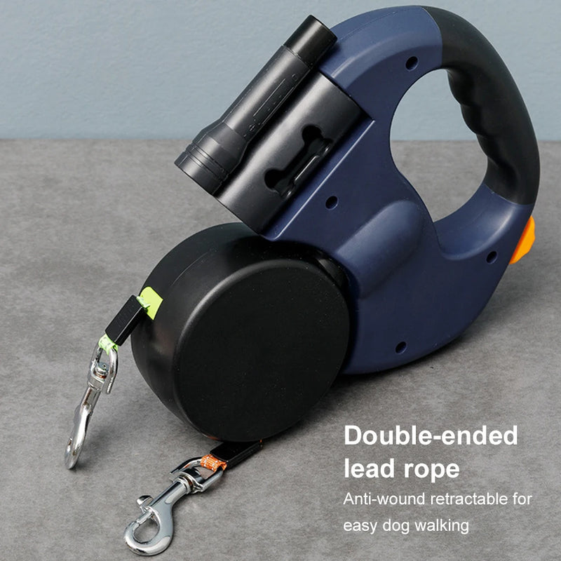 PawPerfect™ 360° Dual Retractable Dog Leash PawPerfect™ 360° Dual Retractable Dog Leash