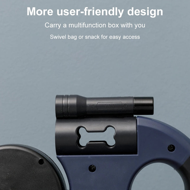 PawPerfect™ 360° Dual Retractable Dog Leash PawPerfect™ 360° Dual Retractable Dog Leash