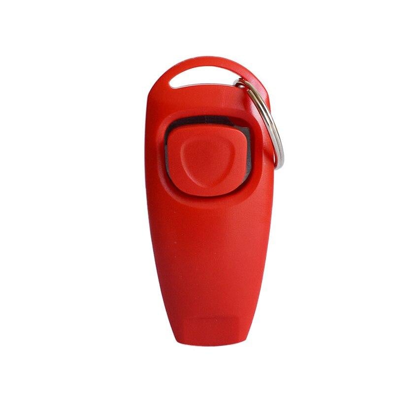 2-in-1 Pet Training Clicker | Red